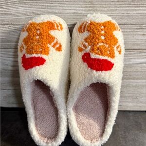 Cozy Gingerbread Slippers